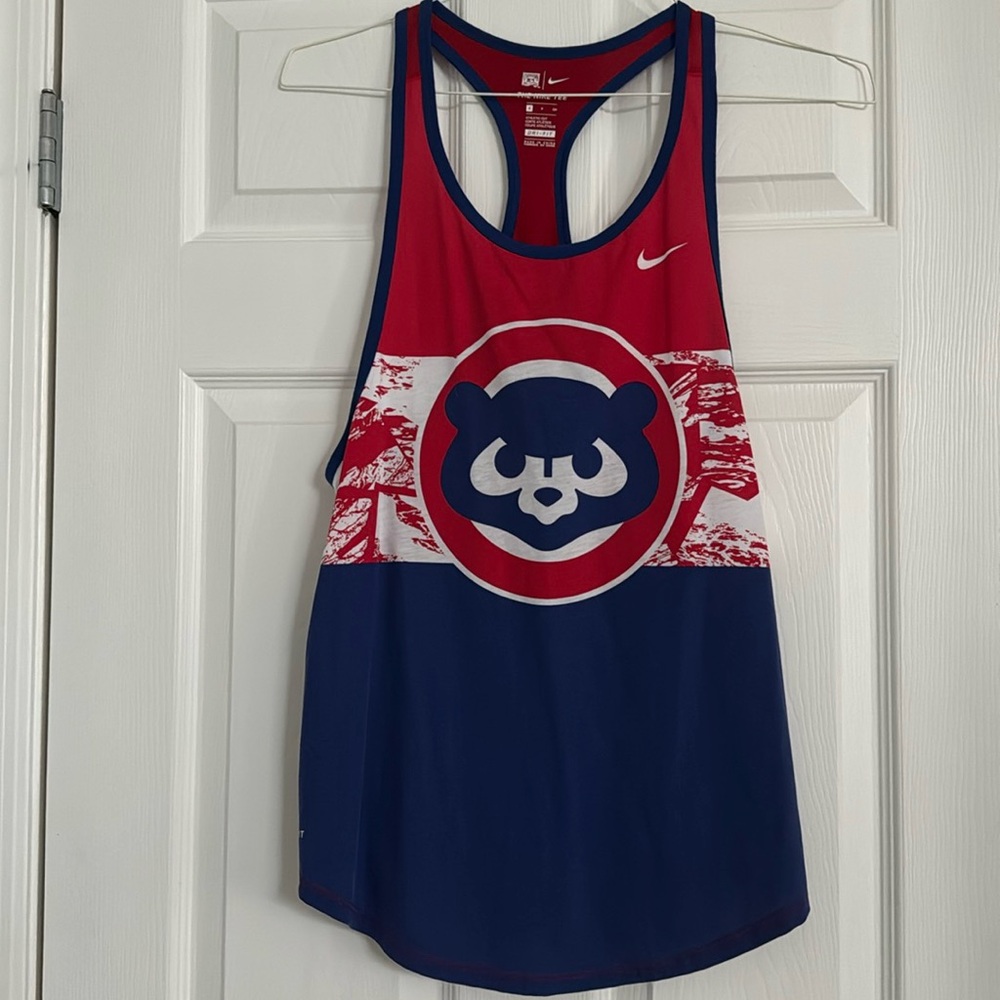 The Nike Tee Dri-Fit Cubs Tank Top (Size S)